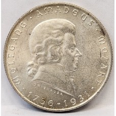 AUSTRIA 1931 . TWO 2 SCHILLING COIN . KEY DATE